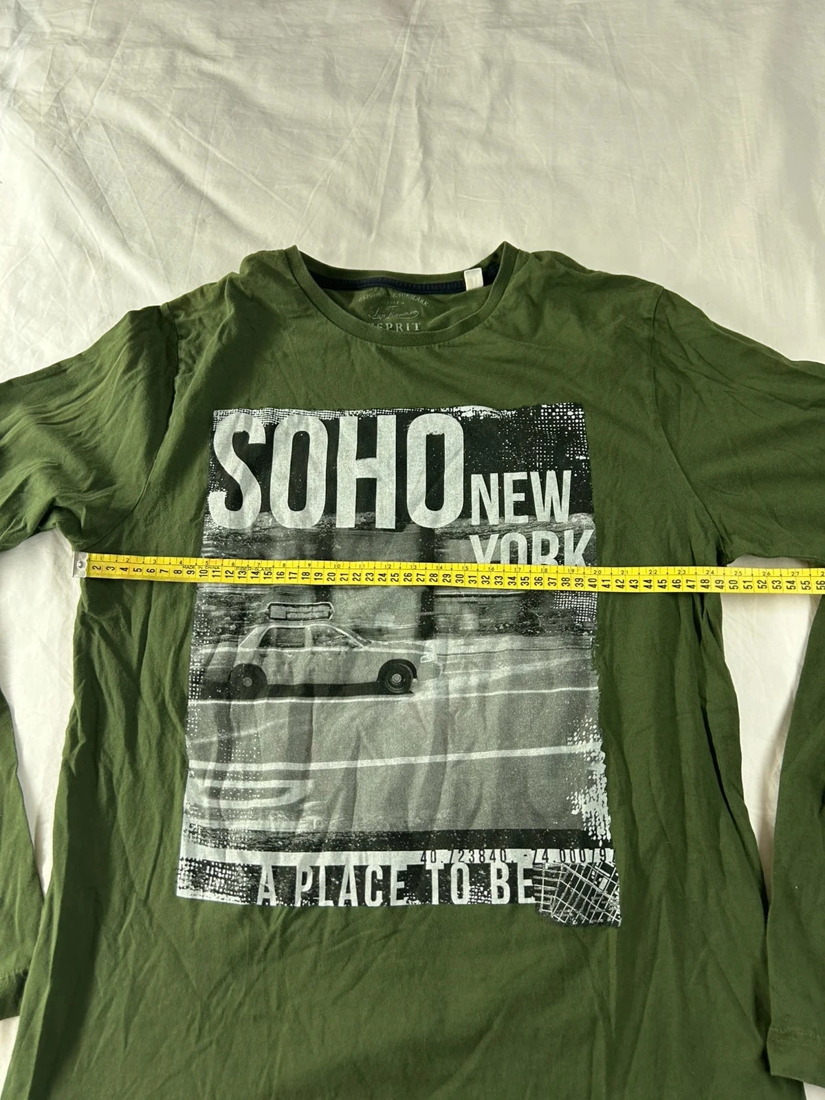 Groen geprint San Francisco T-shirt met lange mouwen maat M – photo 9